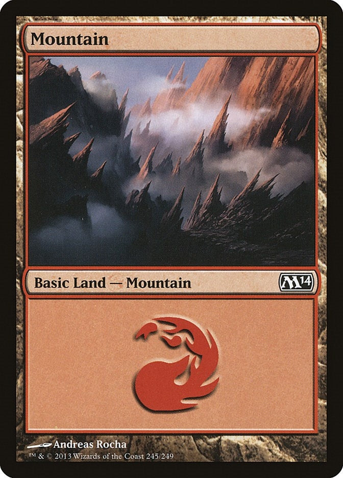 Mountain (245) (245) [M14] - MTG Single