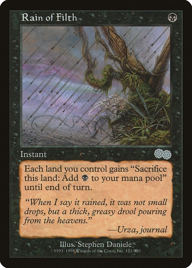 Rain of Filth (151) [USG] - MTG Single