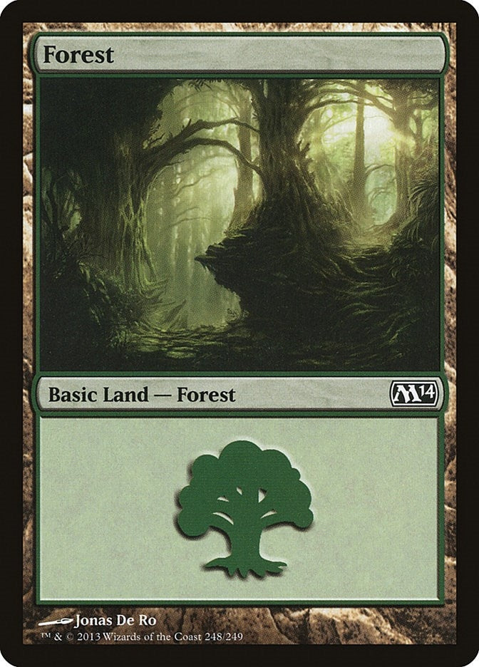 Forest (248) (248) [M14] - MTG Single