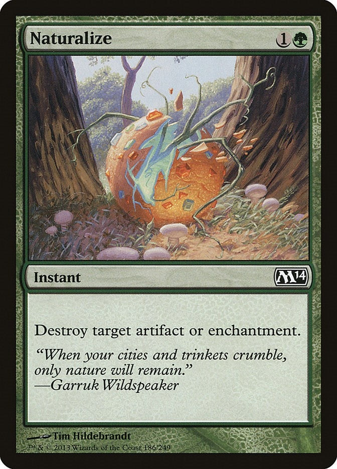 Naturalize (186) [M14] - MTG Single