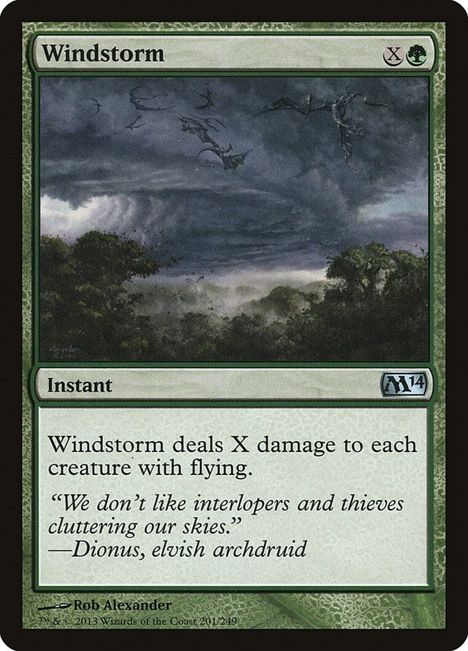 Windstorm (201) [M14] - MTG Single