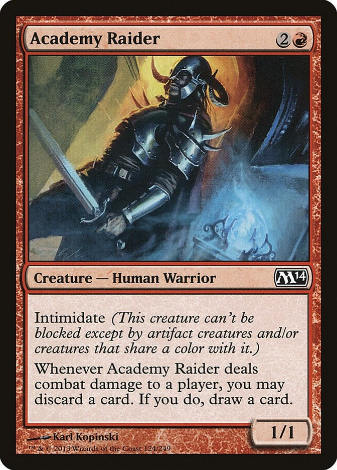 Academy Raider (124) [M14] - MTG Single