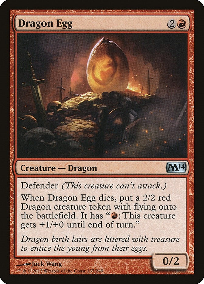 Dragon Egg (137) [M14] - MTG Single