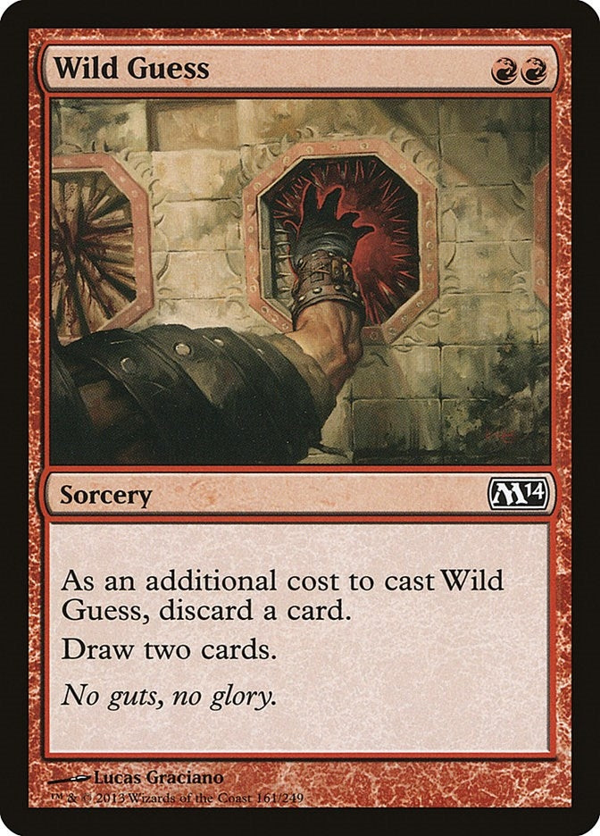 Wild Guess (161) [M14] - MTG Single