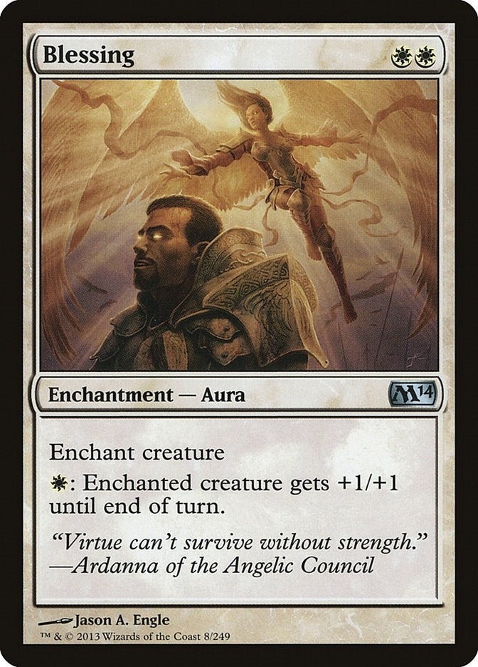Blessing (8) [M14] - MTG Single