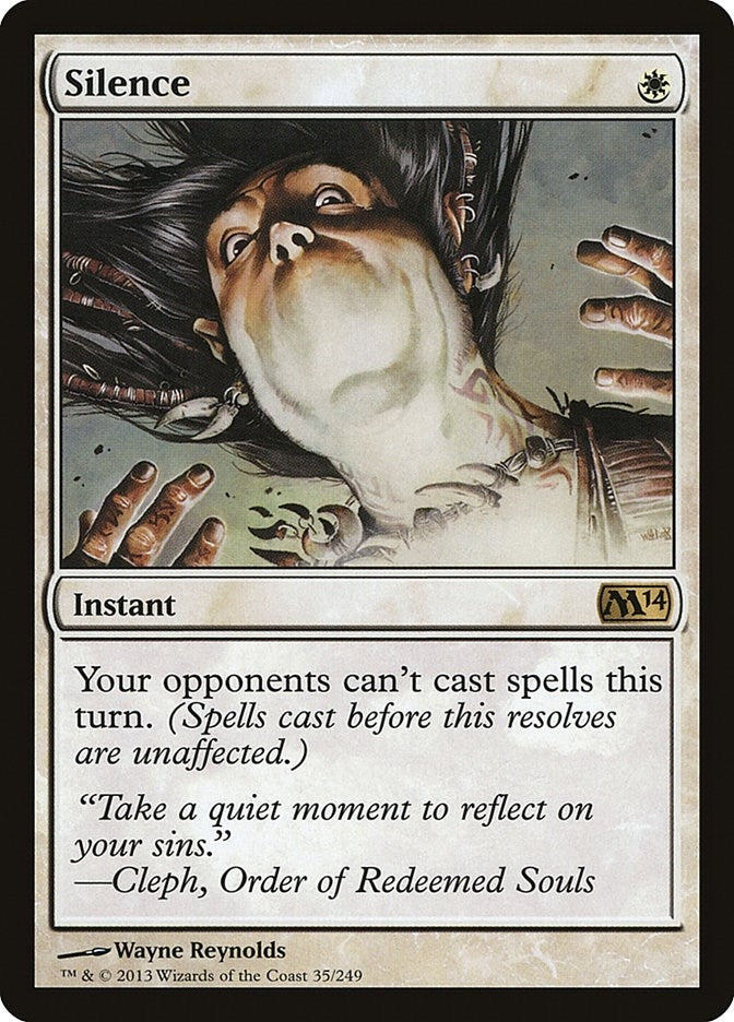 Silence (35) [M14] - MTG Single