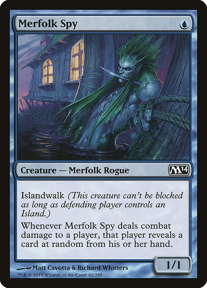Merfolk Spy (62) [M14] - MTG Single