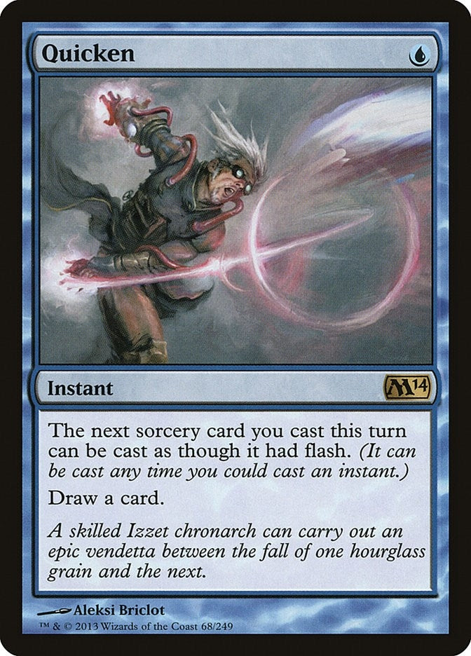 Quicken (68) [M14] - MTG Single