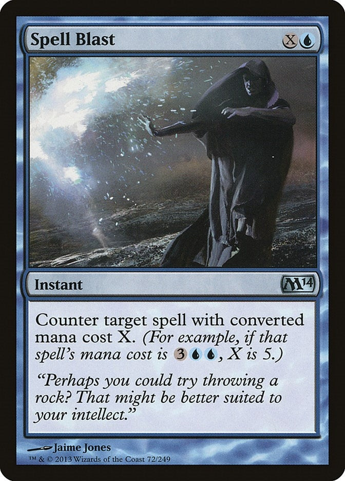 Spell Blast (72) [M14] - MTG Single