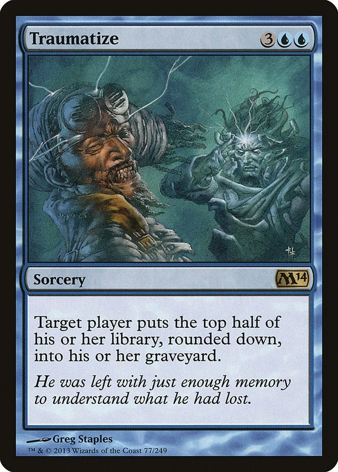 Traumatize (77) [M14] - MTG Single