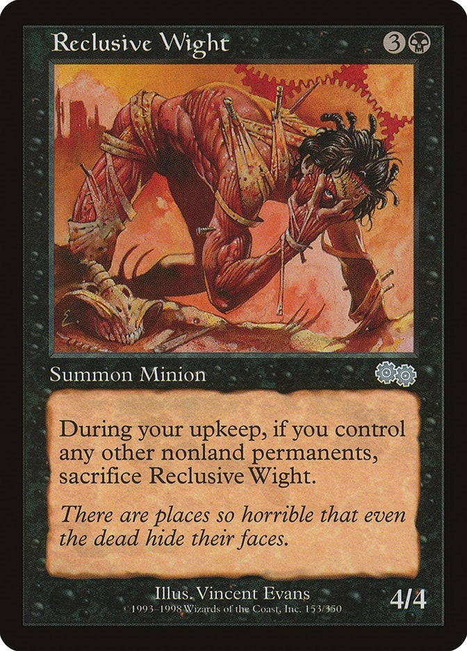 Reclusive Wight (153) [USG] - MTG Single