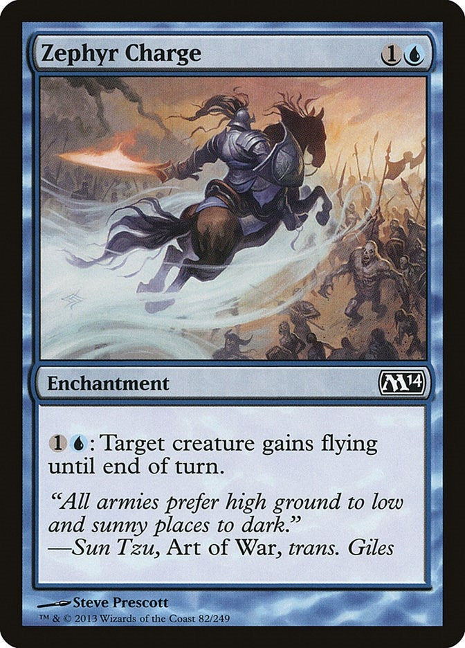 Zephyr Charge (82) [M14] - MTG Single