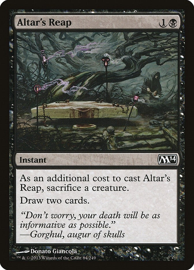 Altar’s Reap (84) [M14] - MTG Single