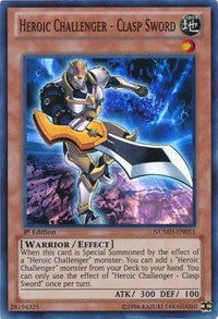 Heroic Challenger - Clasp Sword (11) (NUMH) - YuGiOh Single