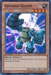 Gogogo Golem (17) (NUMH) - YuGiOh Single