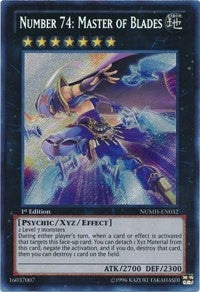 Number 74: Master of Blades (32) (NUMH) - YuGiOh Single