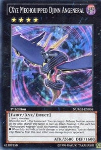 CXyz Mechquipped Djinn Angeneral (36) (NUMH) - YuGiOh Single