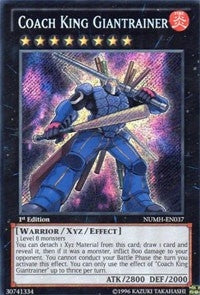 Coach King Giantrainer (37) (NUMH) - YuGiOh Single