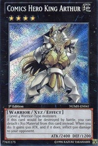 Comics Hero King Arthur (41) (NUMH) - YuGiOh Single