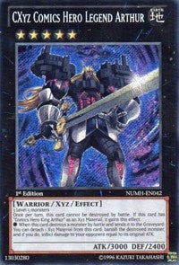 CXyz Comics Hero Legend Arthur (42) (NUMH) - YuGiOh Single