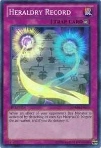Heraldry Record (59) (NUMH) - YuGiOh Single