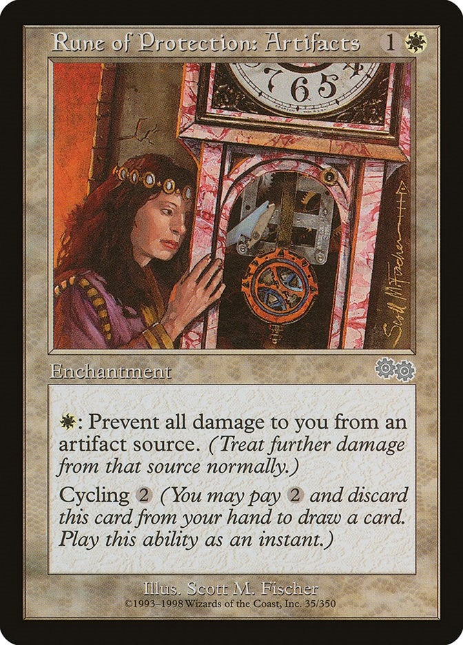 Rune of Protection: Artifacts (35) [USG] - MTG Single