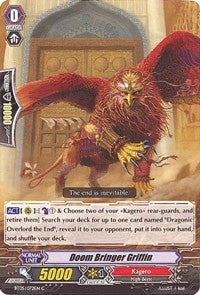 Doom Bringer Griffin (5072) [BT05] - Cardfight Vanguard Single