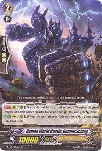 Demon World Castle DonnerSchlag (4043) [BT04] - Cardfight Vanguard Single