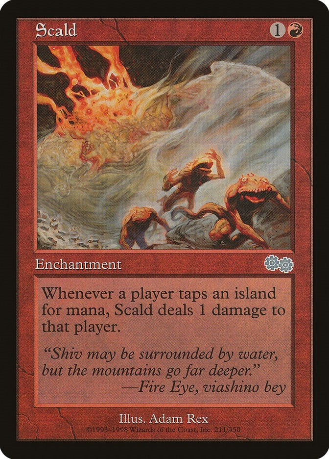 Scald (211) [USG] - MTG Single