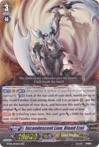 Incandescent Lion Blond Ezel (6004) [BT06] - Cardfight Vanguard Single