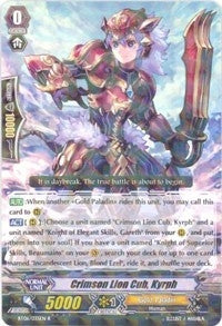 Crimson Lion Cub Kyrph (6035) [BT06] - Cardfight Vanguard Single