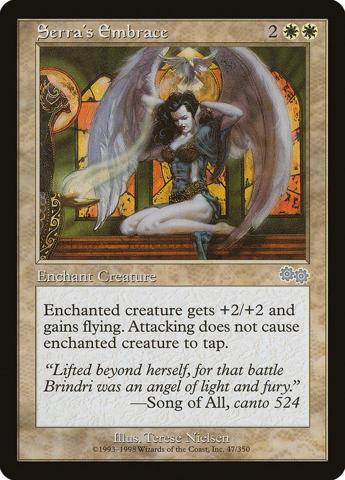 Serra’s Embrace (47) [USG] - MTG Single