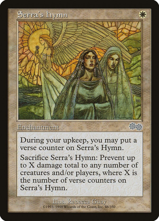 Serra’s Hymn (48) [USG] - MTG Single