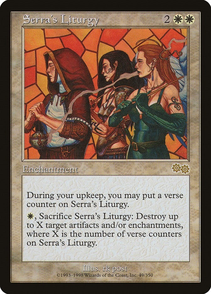 Serra’s Liturgy (49) [USG] - MTG Single