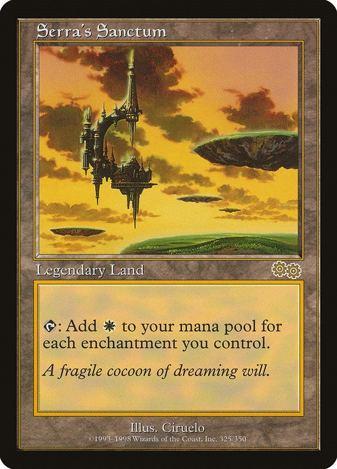 Serra’s Sanctum (325) [USG] - MTG Single