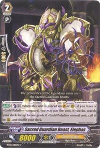 Sacred Guardian Beast Elephas (6081) [BT06] - Cardfight Vanguard Single