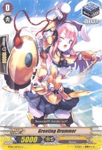 Greeting Drummer (6087) [BT06] - Cardfight Vanguard Single