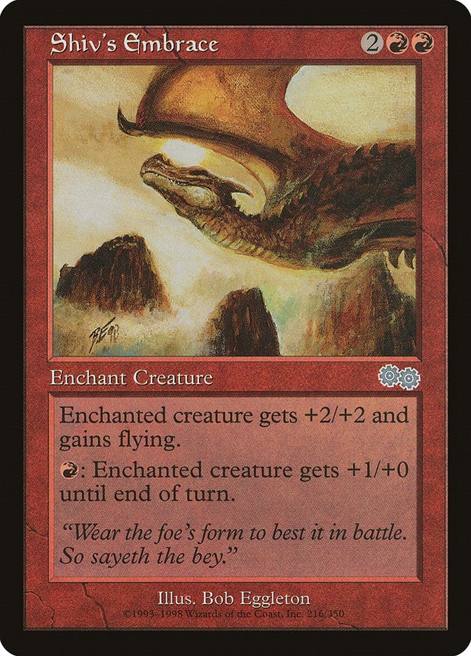 Shiv’s Embrace (216) [USG] - MTG Single