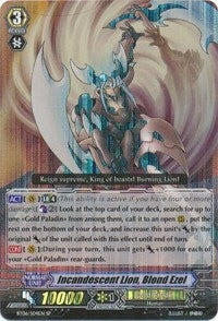 Incandescent Lion Blond Ezel (SP) (604) [BT06] - Cardfight Vanguard Single