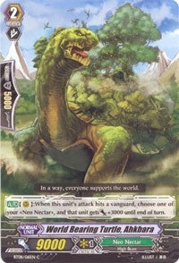 World Bearing Turtle Ahkbara (8061) [BT08] - Cardfight Vanguard Single