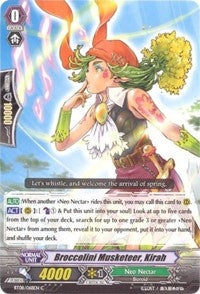 Broccolini Musketeer Kirah (8068) [BT08] - Cardfight Vanguard Single