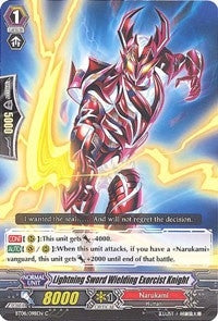 Lightning Sword Wielding Exorcist Knight (8098) [BT08] - Cardfight Vanguard Single