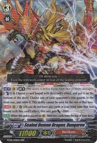 Sealed Demon Dragon Dungaree (SP) (808) [BT08] - Cardfight Vanguard Single