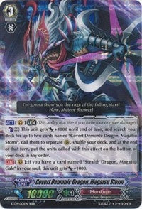 Covert Demonic Dragon Magatsu Storm (9001) [BT09] - Cardfight Vanguard Single