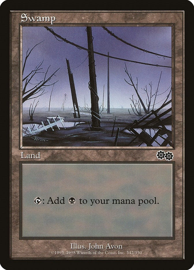 Swamp (342) (342) [USG] - MTG Single