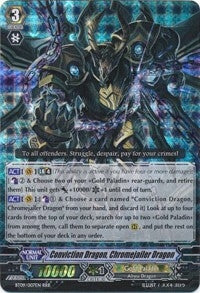 Conviction Dragon Chromejailer Dragon (9007) [BT09] - Cardfight Vanguard Single