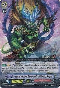 Lord of the Demonic Winds Vayu (9015) [BT09] - Cardfight Vanguard Single