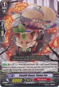 Stealth Beast Flame Fox (9050) [BT09] - Cardfight Vanguard Single