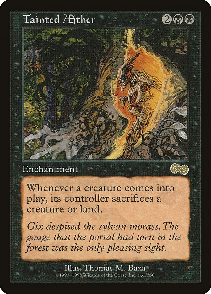 Tainted Aether (161) [USG] - MTG Single