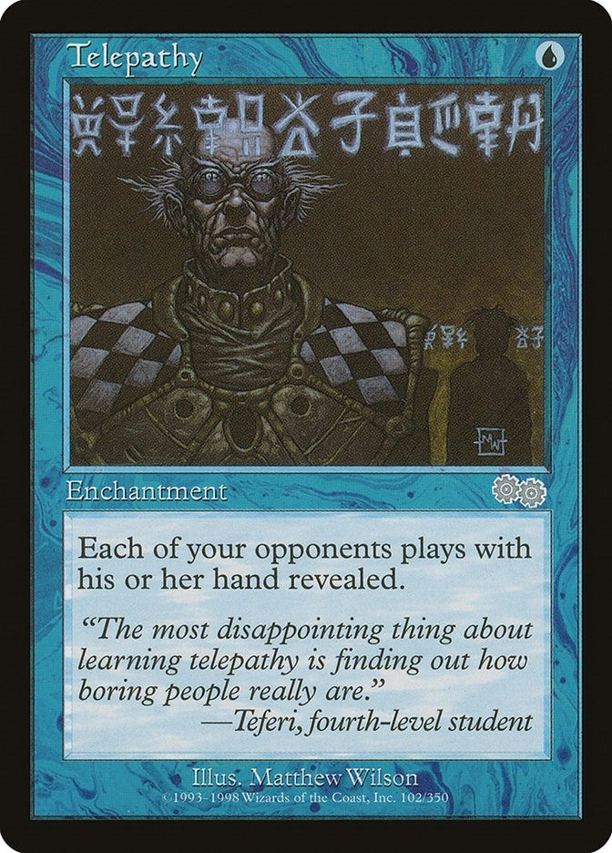 Telepathy (102) [USG] - MTG Single
